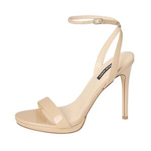 Nine West Womens Loola High Stiletto Heels US 6 M EU 36.5 Light Natural NIB
